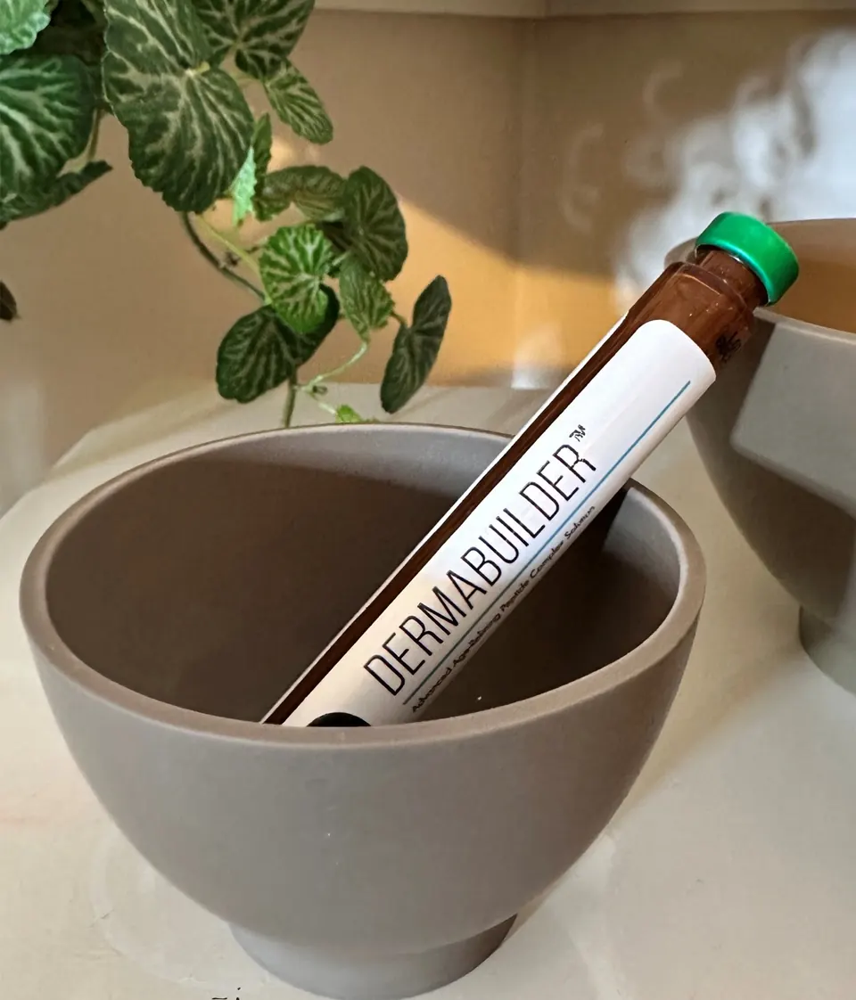 DermaBuilder peptide booster for HydraFacial treatments at Shortino's in York, PA