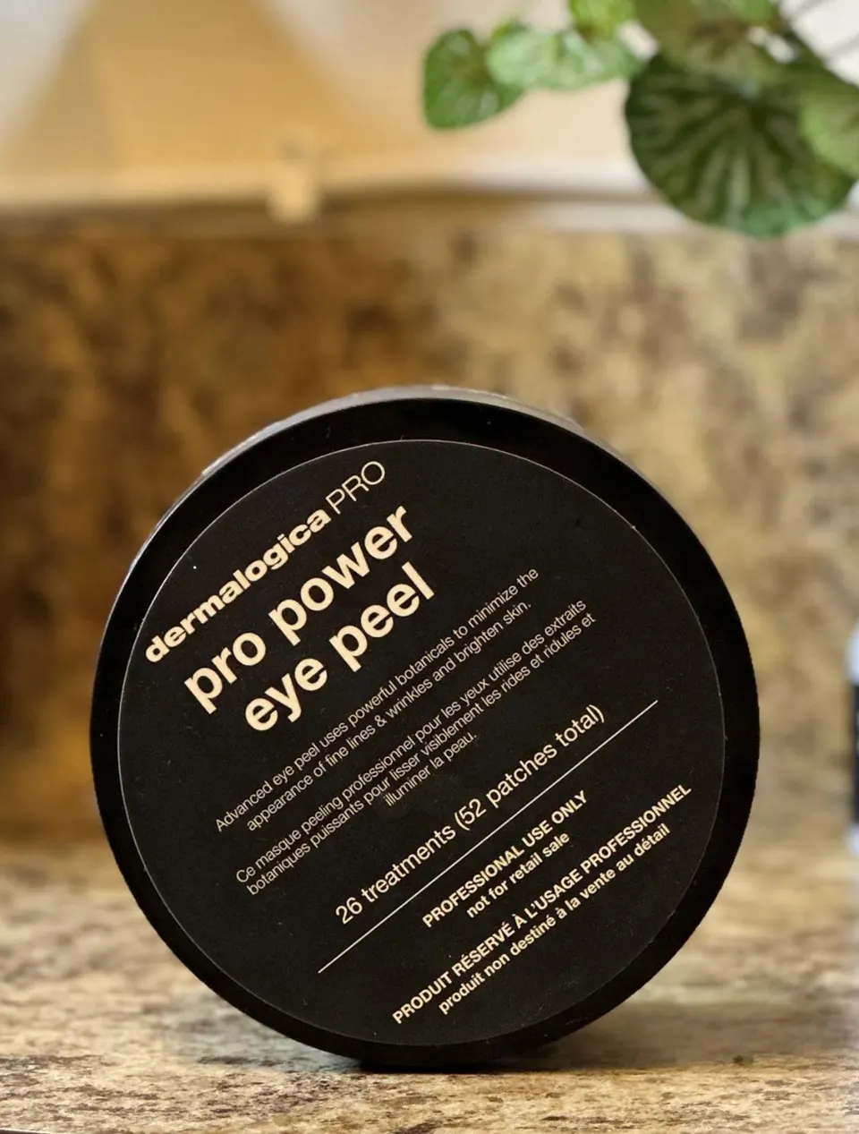Dermalogica Pro Power Eye Peel patches used in facials at Shortino's in York, PA