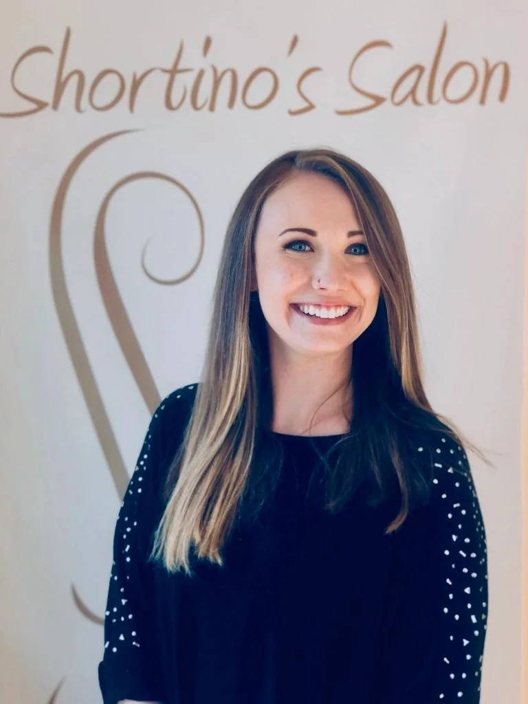 Leanna, hair stylist at Shortino’s Salon & Spa